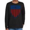 Youth Heavy Cotton 100% Cotton Long Sleeve T Shirt Thumbnail
