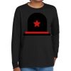 Youth Heavy Cotton 100% Cotton Long Sleeve T Shirt Thumbnail