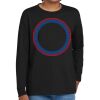 Youth Heavy Cotton 100% Cotton Long Sleeve T Shirt Thumbnail