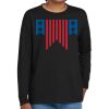 Youth Heavy Cotton 100% Cotton Long Sleeve T Shirt Thumbnail