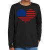 Youth Heavy Cotton 100% Cotton Long Sleeve T Shirt Thumbnail
