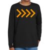 Youth Heavy Cotton 100% Cotton Long Sleeve T Shirt Thumbnail