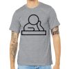 Unisex Heather CVC Short Sleeve Tee Thumbnail